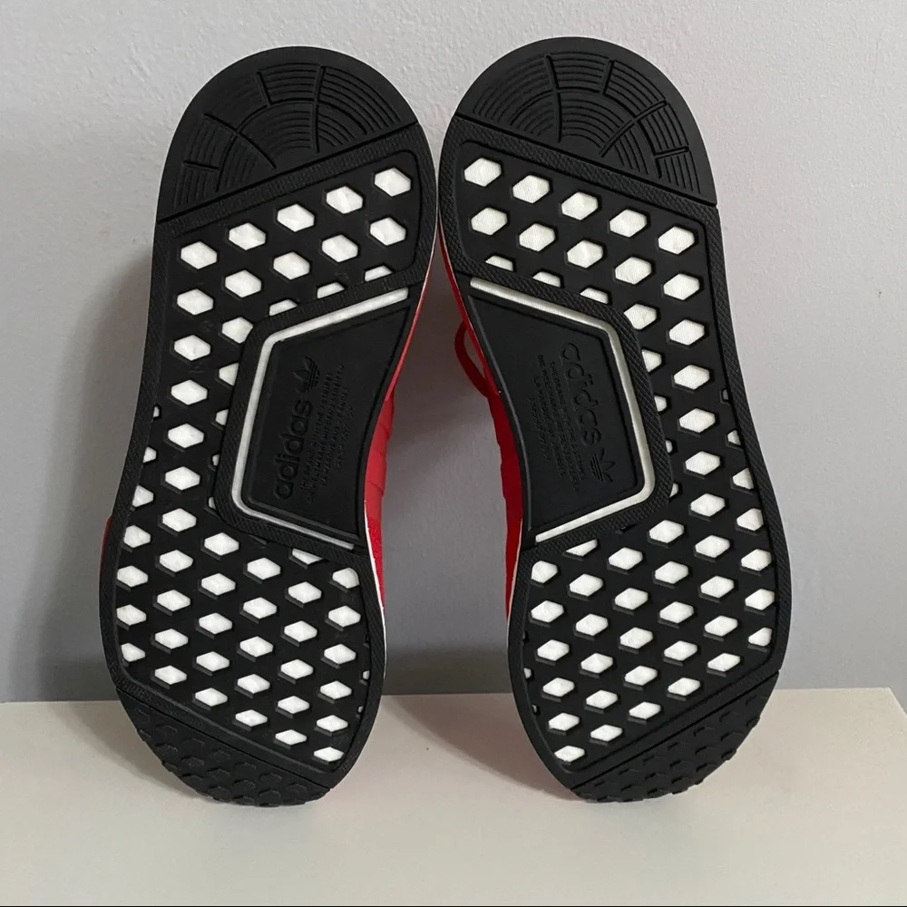 Adidas NMD_R1 “Scarlet” Sneakers Scarlet Cloud White Core Black - Picture 7 of 10